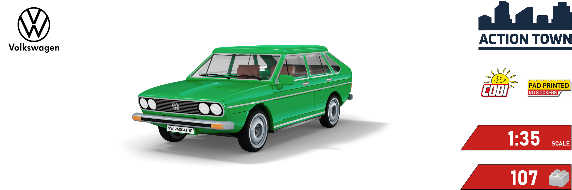 Automobil Volkswagen PASSAT B1 COBI 24644 | Cobishop.cz
