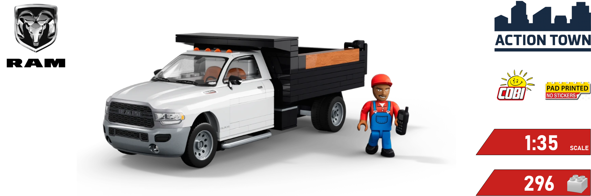 banner automobil RAM 3500 Dump Truck