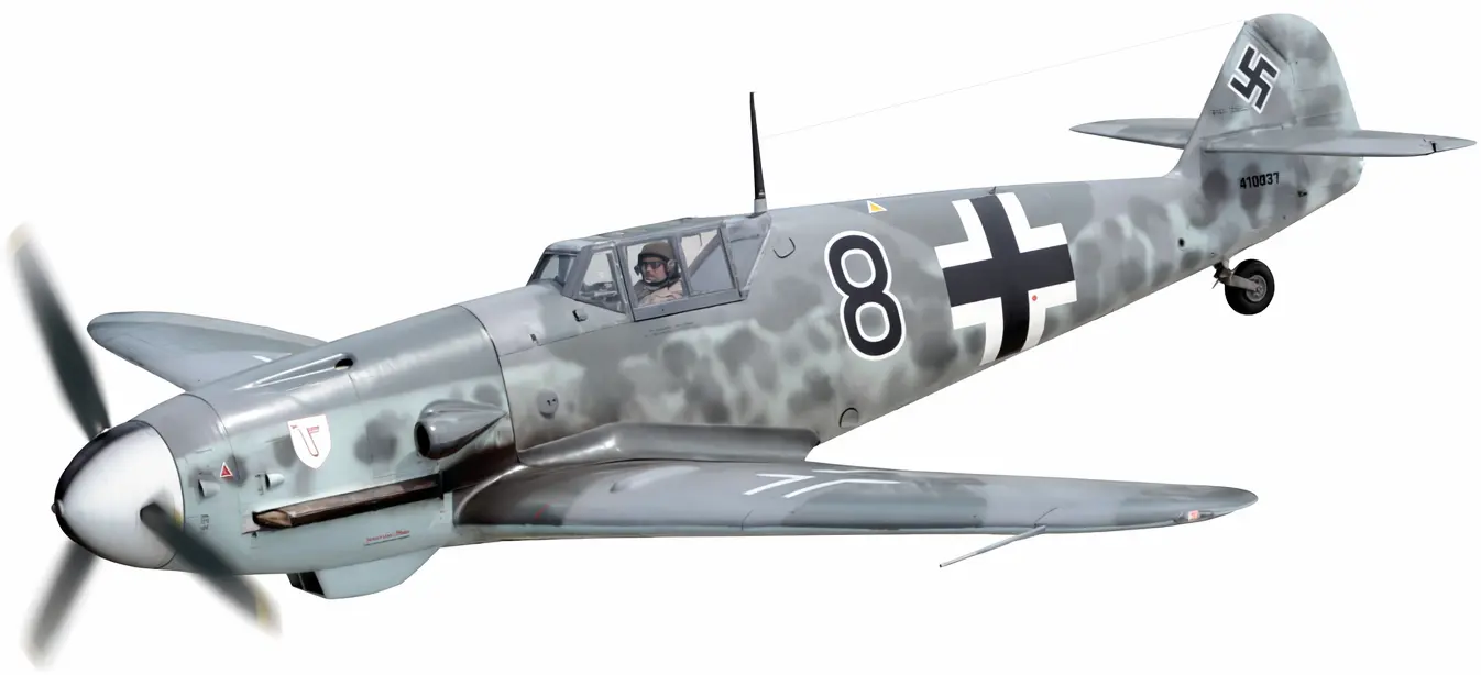 COBI 5873 německé letadlo BF-109 foto | COBIshop