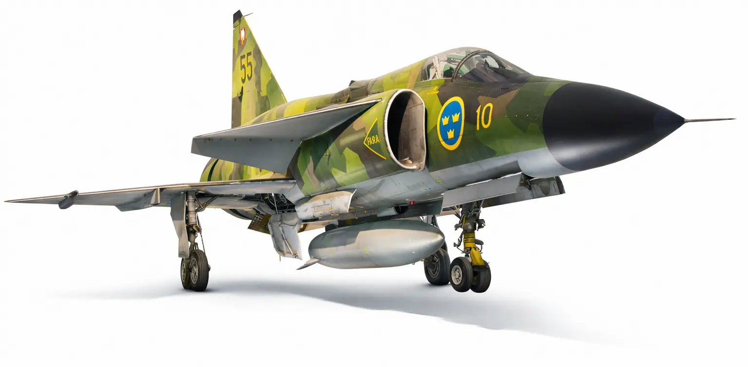Swedish multirole aircraft COBI 5911 AJS 37 VIGGEN | Cobishop.cz