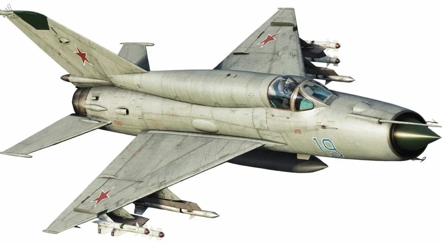 Russisches Jagdflugzeug MiG-21 MF COBI 5918 | Cobishop.cz
