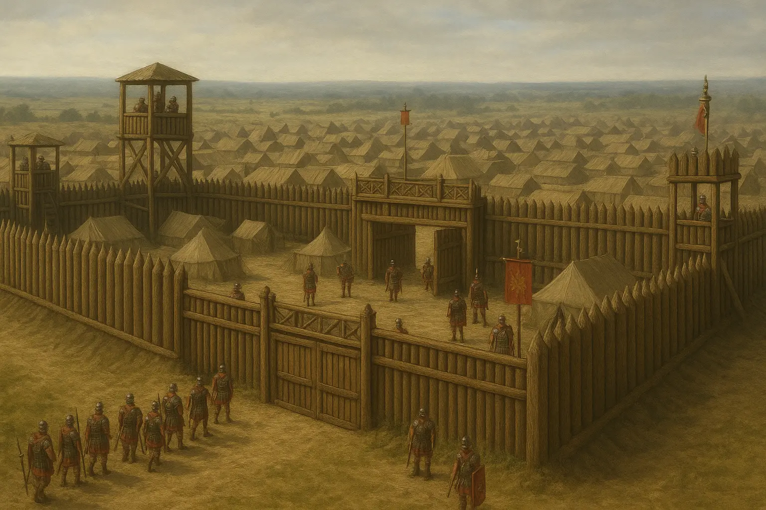 Complete Roman camp COBI CAMP Cobishop