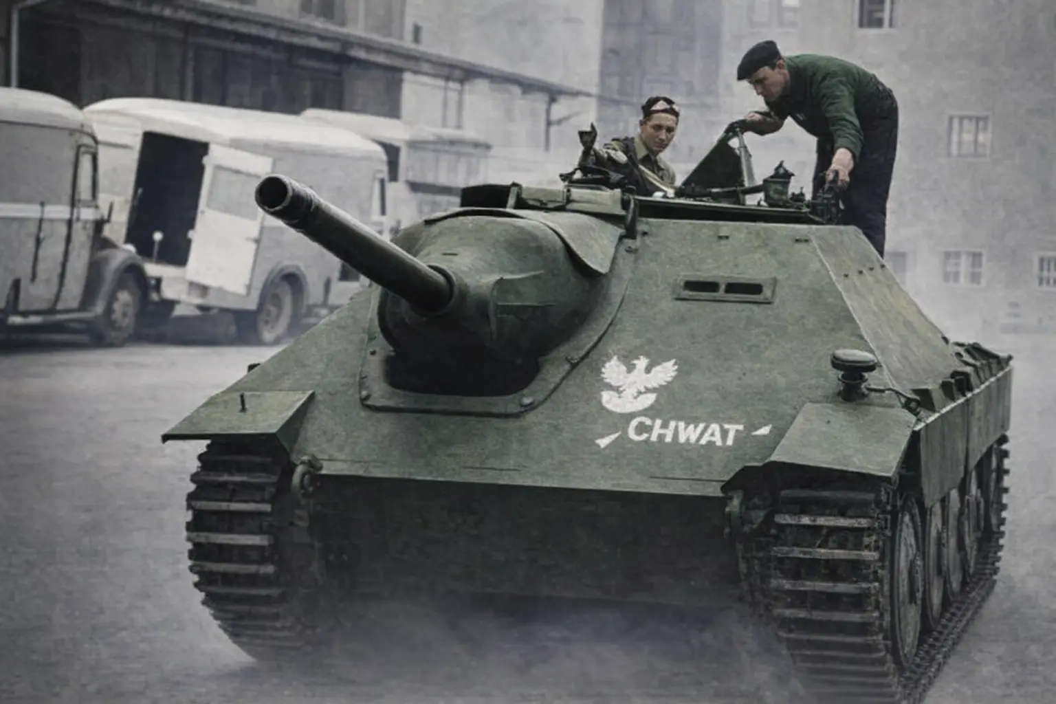 Fotografie německého tanku Jagdpanzer Hetzer COBI 2670 | Cobishop.cz