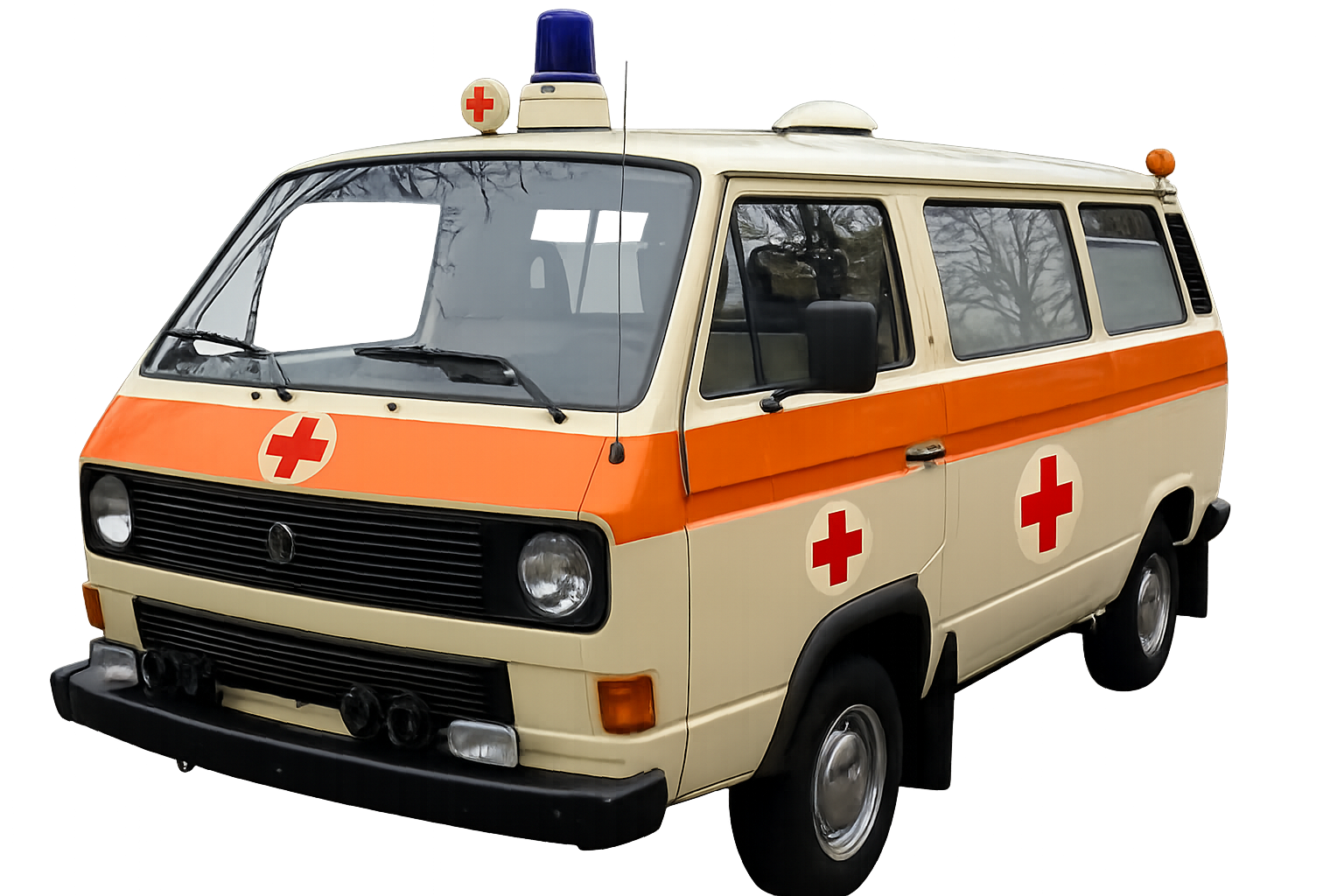 Volkswagen T3 Krankenwagen COBI 24636 | Cobishop.cz