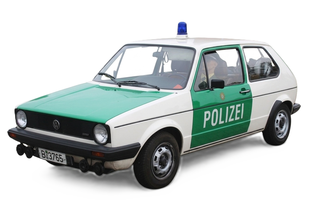 Volkswagen Golf (1974) Polizei COBI 24642 | Cobishop.cz