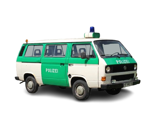 Volkswagen T3 Polizei COBI 24637 | cobishop.cz