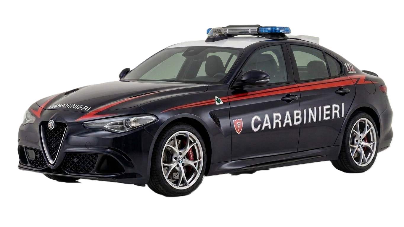Auto Giulia Quadrifoglio Carabinieri COBI 24654 | Cobishop.cz