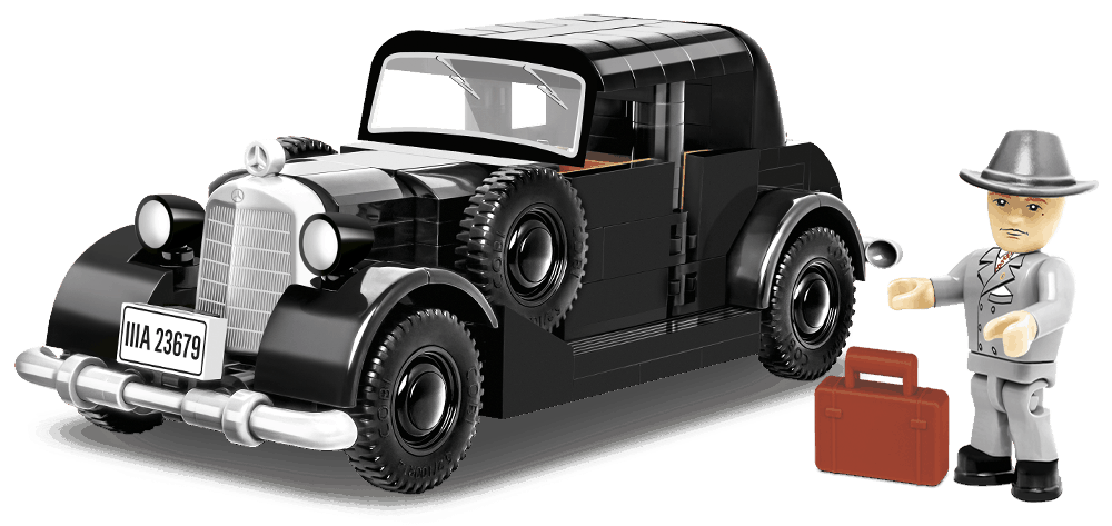 Německé civilní vozidlo 1937 MERCEDES 230 COBI 2251