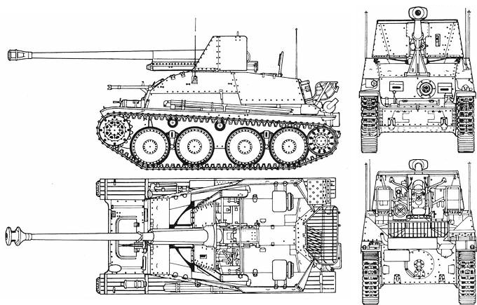 Marder III Sd.Kfz.139 (COBI-3050) \ Company of Heroes 3 \