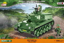 Americký ľahký tank M41A3 WALKER BULLDOG COBI 2237 - limitovaná edícia Vietnamská vojna - kopie