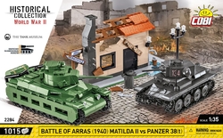 Bitva u Arrasu 1940 Matilda II vs Panzer 38(t) COBI 2284 - World War II