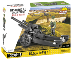 German field howitzer leFH 18 COBI 2292 - World War II