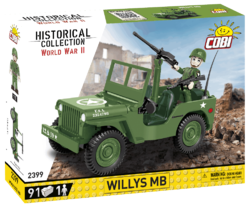 Amerikanischer Geländewagen Willys MB COBI 2399 - World War II