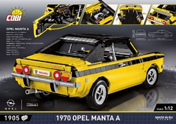 Automobile Opel Manta A 1970 COBI 24339 - Youngtimer 1:12