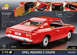Automobil Opel REKORD C coupé COBI 24344 - Executive Edition 1:12 - kopie