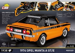 Automobil Opel Manta A 1970 COBI 24339 - Youngtimer 1:12 - kopie