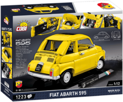Automobil ABARTH 595 COBI 24514 - ABARTH 1:35 - kopie