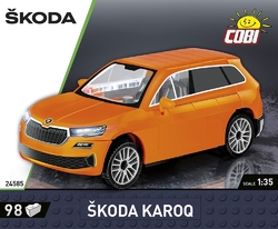 Stavebnice modelu Škoda Karoq COBI 24579 - kopie