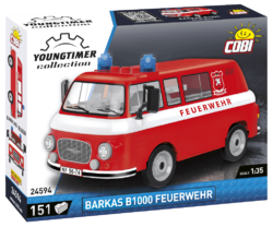 Automobil Barkas B1000 hasiči COBI 24594 - Youngtimer 