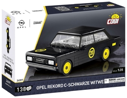 Opel Rekord C "Black Widow" car COBI 24597 - Youngtimer 1:35