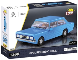 Automobil Opel Rekord C "Čierna vdova" COBI 24333 - Youngtimer kolekcia - kopie