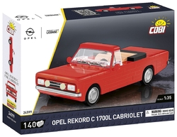 Car Opel Rekord C 1700L Cabriolet COBI 24599 - Youngtimer 1:35