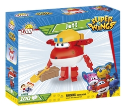 Jett Red Airplane COBI 25139 - Super Wings - Mission Teams