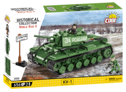 Russischer schwerer Panzer Kliment Voroshilov KV-1 COBI 2555 - World War II