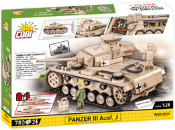 Deutscher mittlerer Panzer Panzer III Pz. KpfW. Ausf. J COBI 2562 - World War II