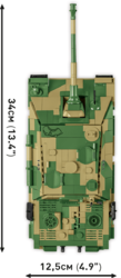 Nemecký ťažký stíhač tankov Sd.Kfz. 173 JAGDPANTHER COBI 2573 - Limited Edition WWII - kopie