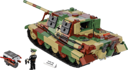 Deutscher schwerer Jagdpanzer Panzerjäger Tiger Ausf. B COBI 2579 – Limited Edition WWII 1:28 - kopie