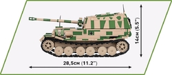 Nemecký ťažký stíhač tankov Panzerjäger Tiger (P) SdKfz.184 Ferdinand COBI 2581 - Limited Edition WWII 1:28 - kopie