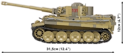 Deutscher Panzer PzKpfw VI TIGER 131 COBI 2801 - Executive Edition WWII 1:12 - kopie