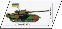 Hlavní bojový sovětský tank T-72M1 COBI 2615 - Armed Forces - kopie