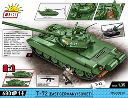 Tank T-72 M1R COBI 2624 (PL/UA) - Armed Forces 1:35 - kopie