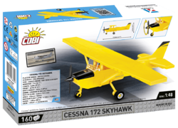 Americké hornoplošné civilné lietadlo Cessna 172 Skyhawk COBI-26620 1:48 - kopie