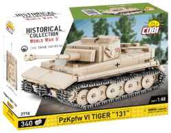 Deutscher Panzer PzKpfw VI Tiger 131 COBI 2710 - World War II