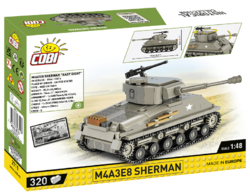 Amerikanischer Sherman-Panzer M4A3E8 COBI 2711 - World War II