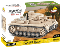 Německý střední tank Panzer III Pz. KpfW. AUSF. E COBI 2707 - World  War II - kopie