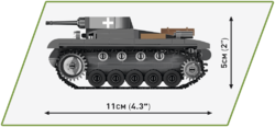 Ľahký tank PANZER I AUSF. A COBI 2534 - World War II - kopie