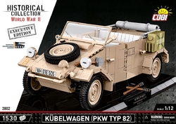 Veliteľský automobil VW typ 82 Kübelwagen COBI 2402 - World War II - kopie