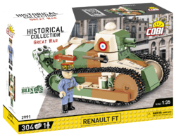 Light tank RENAULT FT VICTORY 1920 COBI 2992 - Great War - kopie