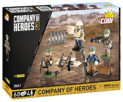 Súprava figúrok vojakov COBI 3041 - Company of Heroes 3