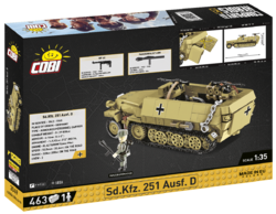 Schützenpanzer Sd.Kfz. 251/1 Ausf. A COBI 2552 - World War II - kopie