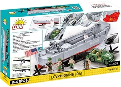 US-Landungsboot LCVP-HIGGINS BOAT D-Day COBI 4848 – Limited Edition WW II 1:35
