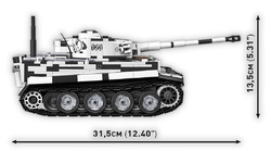 Německý tank PzKpfw VI TIGER 123 COBI 2586 - Limited Edition WW II 1:28