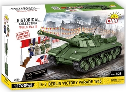 Ruský těžký tank IS-3 Berlin Victory Parade 1945 COBI 2589 - Limited Edition WW II 1:28