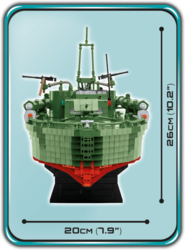 Patrouillen-Torpedoboot PT-109 COBI 4824 - World War II Limited Edition - kopie