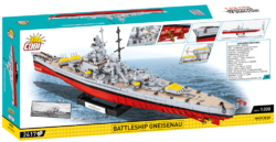 Deutsches Schlachtschiff Gneisenau COBI 4835 - World War II
