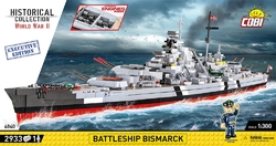 Bojová loď BISMARCK COBI 4819 - World War II - kopie